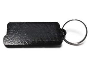 Брелок Marvel Logo Keychain Логотип ABS пластик 5 см.