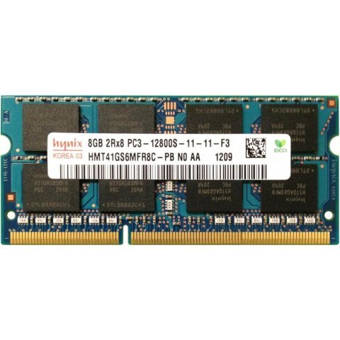 Модуль памяти для ноутбука SoDIMM DDR3 8GB 1600 MHz Oem Hynix (HMT41GS6MFR8C-PB) - Нулевой остаток (Feed) - Нулевой остаток (Feed)