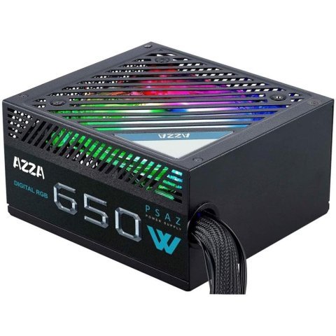 Блок питания Azza 650W (PSAZ 650W ARGB) - Нулевой остаток (Feed) - Нулевой остаток (Feed)