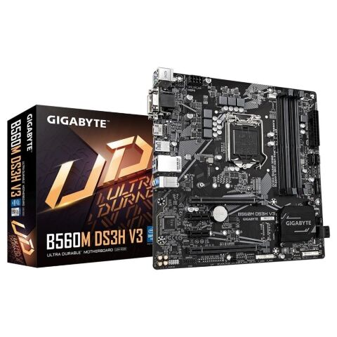 Материнская плата GIGABYTE B560M DS3H V3 - Нулевой остаток (Feed) - Нулевой остаток (Feed)