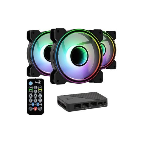 Кулер для корпуса AeroCool Mirage 12 ARGB Pro (ACF3-MR10227.11) - Нулевой остаток (Feed) - Нулевой остаток (Feed)