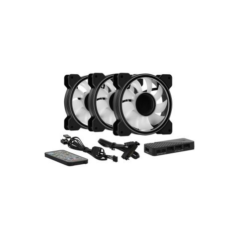 Кулер для корпуса AeroCool Mirage 12 ARGB Pro (ACF3-MR10227.11) - Нулевой остаток (Feed) - Нулевой остаток (Feed)