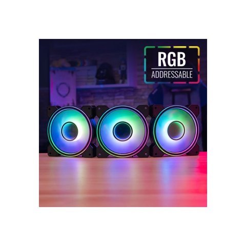 Кулер для корпуса AeroCool Mirage 12 ARGB Pro (ACF3-MR10227.11) - Нулевой остаток (Feed) - Нулевой остаток (Feed)