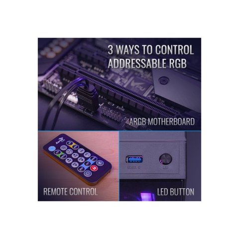 Кулер для корпуса AeroCool Mirage 12 ARGB Pro (ACF3-MR10227.11) - Нулевой остаток (Feed) - Нулевой остаток (Feed)