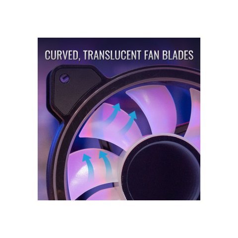 Кулер для корпуса AeroCool Mirage 12 ARGB Pro (ACF3-MR10227.11) - Нулевой остаток (Feed) - Нулевой остаток (Feed)