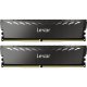 Модуль памяти для компьютера DDR4 16GB (2x8GB) 3200 MHz Thor Dark Gray Lexar (LD4BU008G-R3200GDXG) - Нулевой остаток (Feed) - Нулевой остаток (Feed)