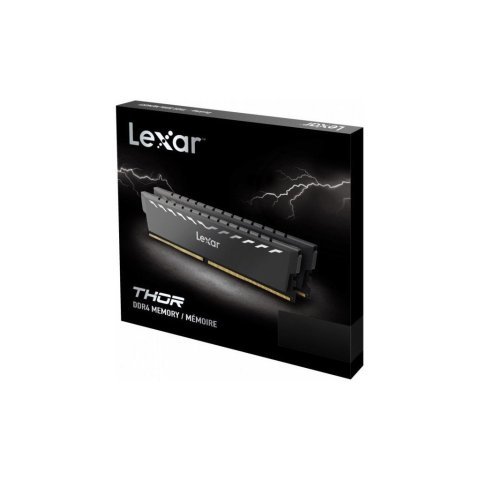 Модуль памяти для компьютера DDR4 16GB (2x8GB) 3200 MHz Thor Dark Gray Lexar (LD4BU008G-R3200GDXG) - Нулевой остаток (Feed) - Нулевой остаток (Feed)
