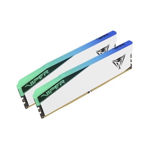 Модуль памяти для компьютера DDR5 32GB (2x16GB) 6000 MHz Viper Elite 5 RGB Patriot (PVER532G60C30KW) - Нулевой остаток (Feed) - Нулевой остаток (Feed)