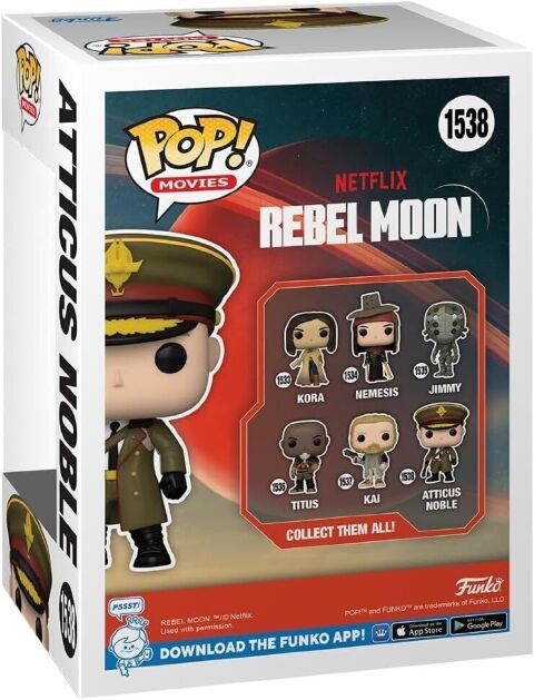 Фігурка Funko Movies: Netflix Rebel Moon Atticus Noble фанко Бунтівний Місяць Аттікус Нобл 1538 - -