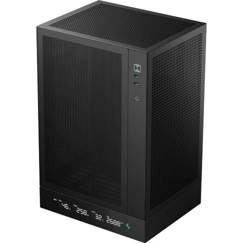 Корпус Deepcool CH170 Digital Black (R-CH170-BKNPI0D-G-1) - Корпуса - Корпуса