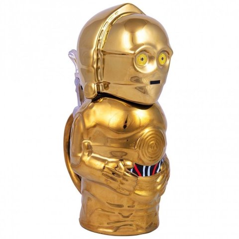 Кружка коллекционная SignatureSteins Star Wars C-3PO Stein Звёздные войны С3ПО 650 мл. -   -  