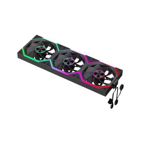 Кулер для корпуса Gamemax FN12A-N2 WL-R - Вентиляторы к корпусам  - Вентиляторы к корпусам 