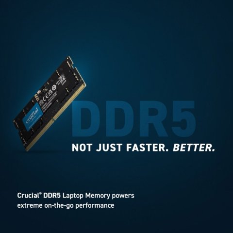 Модуль памяти для ноутбука SoDIMM DDR5 32GB (2x16GB) 5600 MHz Ripjaws Micron (CT2K16G56C46S5) - Нулевой остаток (Feed) - Нулевой остаток (Feed)