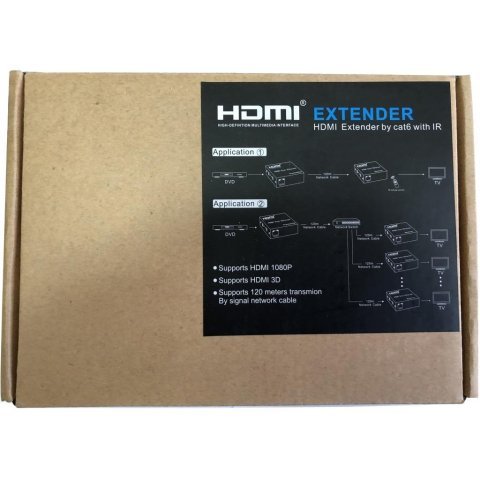 Контроллер HDMI extender 120 m Atcom (14157) - Нулевой остаток (Feed) - Нулевой остаток (Feed)