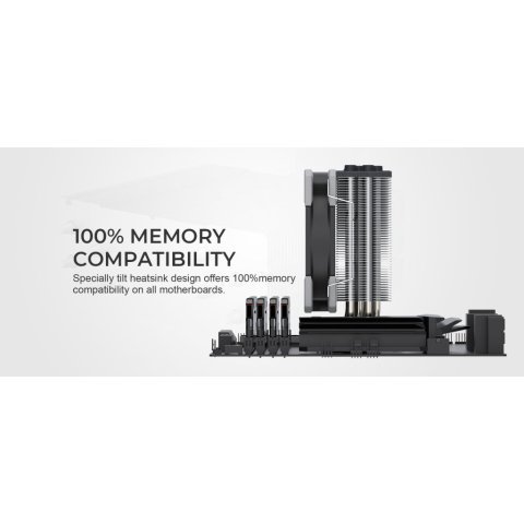 Кулер для процессора ID-Cooling SE-214-XT BASIC - Нулевой остаток (Feed) - Нулевой остаток (Feed)