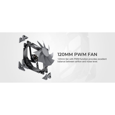 Кулер для процессора ID-Cooling SE-214-XT BASIC - Нулевой остаток (Feed) - Нулевой остаток (Feed)