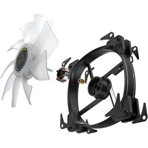 Кулер для корпуса MONTECH HP140 PWM BLACK - Нулевой остаток (Feed) - Нулевой остаток (Feed)