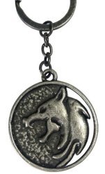 Брелок Ведьмак Netflix: The Witcher Wolf School Keychain