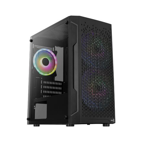 Корпус AeroCool Trinity Mini-G-BK-v2 (ACCS-PV32033.11) - Корпуса - Корпуса