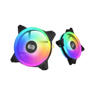 Кулер для корпуса PcCooler F3 T120 ARGB BK 3IN1