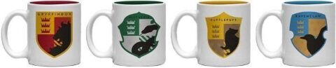 Набір кухлів для еспресо Harry Potter House Pride Espresso Mug Set 150 мл. (4 шт.) - -