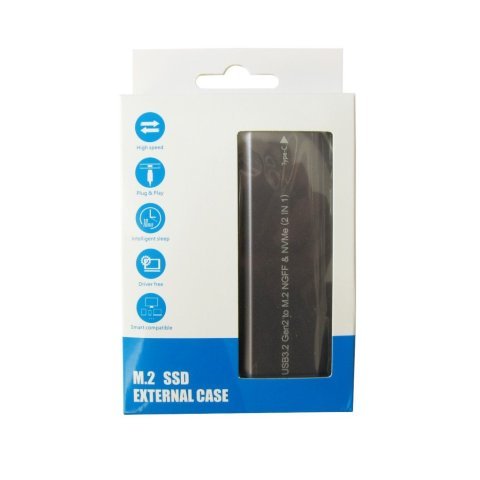 Карман внешний Dynamode M.2 SSD NVMe/SATA combo USB3.2 GEN2 USB-C (DM-CAD-SSD05) - Нулевой остаток (Feed)  - Нулевой остаток (Feed) 