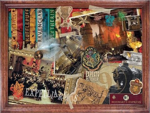 Пазл Гаррі Поттер Хогвартс Harry Potter Hogwarts Puzzle Гогвортс (1000 деталей) - -