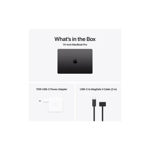 Ноутбук Apple MacBook Pro 14 A3434 M5 Space Black (MJ3D4UA/A) - Ноутбуки  - Ноутбуки 