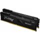 Модуль памяти для компьютера DDR4 32GB (2x16GB) 3200 MHz Fury Beast Black Kingston Fury (ex.HyperX) (KF432C16BBK2/32) - Нулевой остаток (Feed) - Нулевой остаток (Feed)