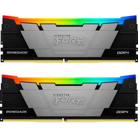 Модуль памяти для компьютера DDR4 16GB (2x8GB) 3600 MHz Fury Renegade RGB Kingston Fury (ex.HyperX) (KF436C16RB2AK2/16) - Нулевой остаток (Feed) - Нулевой остаток (Feed)