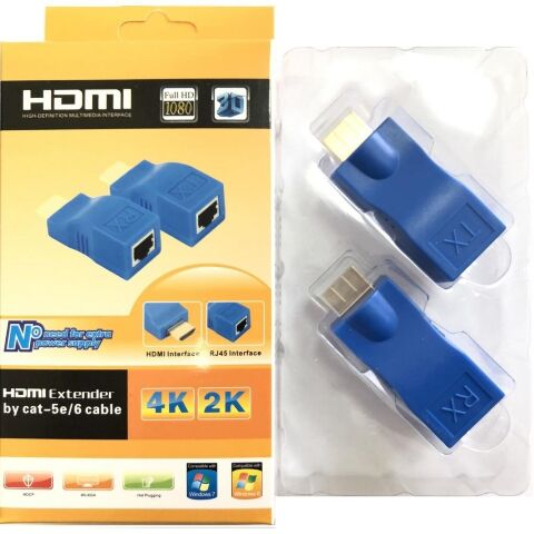 Контроллер HDMI extender 30 m Atcom (14369) - Нулевой остаток (Feed)  - Нулевой остаток (Feed) 
