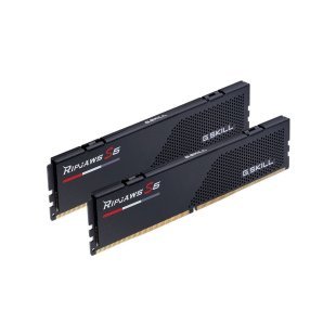 Модуль памяти для компьютера DDR5 32GB (2x16GB) 6400 MHz Ripjaws S5 Black G.Skill (F5-6400J3239G16GX2-RS5K)