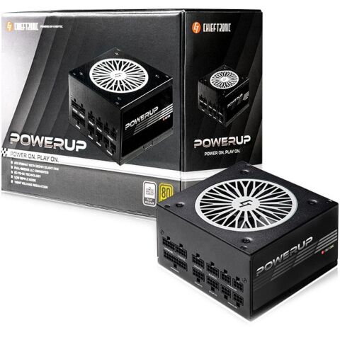 Блок питания Chieftronic 650W PowerUP Gold (GPX-650FC) - Блоки питания - Блоки питания