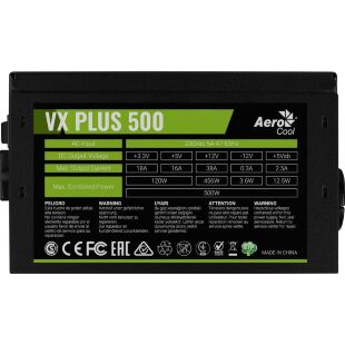 Блок питания AeroCool 500W VX Plus Stealth (ACPN-VS50NEY.12)