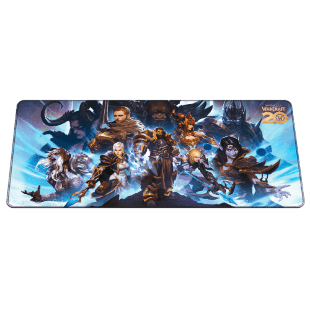 Килимок ігрова поверхня Blizzard World Of Warcraft 20th Anniversary XL Варкрафт (90*42 cm)