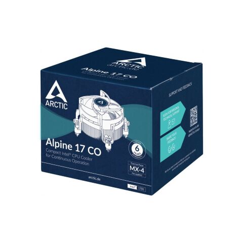 Кулер для процессора Arctic Alpine 17 CO (ACALP00041A) - Нулевой остаток (Feed)  - Нулевой остаток (Feed) 