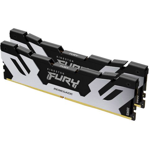 Модуль памяти для компьютера DDR5 96GB (2x48GB) 6400 MHz Renegade Silver XMP Kingston Fury (ex.HyperX) (KF564C32RSK2-96) - Нулевой остаток (Feed)  - Нулевой остаток (Feed) 