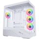 Корпус для ПК Lian Li V100R case with pre-installed four 120mm RGB PWM fan, White (G99.V100RW.01) - Корпуса  - Корпуса 