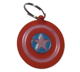 Брелок Marvel Captain America Keychain Капітан Америка ABS пластик 5 см.