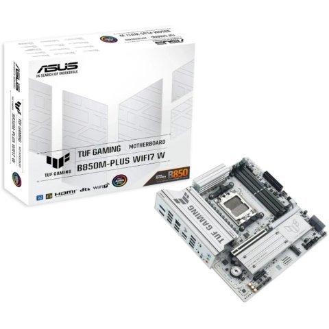 Материнская плата ASUS TUF GAMING B850M-PLUS WIFI7 W - Системные (материнские) платы - Системные (материнские) платы