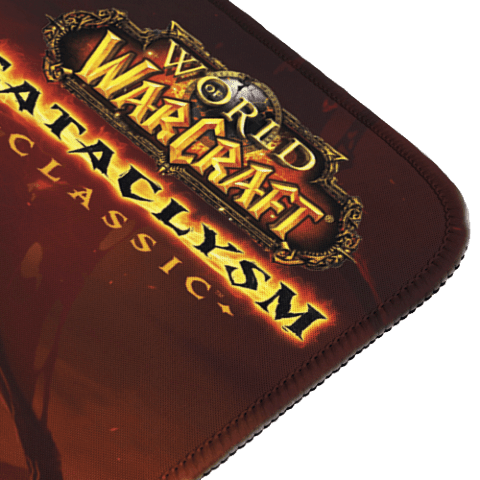 Килимок ігрова поверхня Blizzard World Of Warcraft Classic Cataclysm Deathwing Смертокрил XL Варкрафт (90*42 cm) -   -  