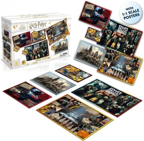 Пазлы Гарри Поттер Harry Potter 5 in 1 Puzzle Подарочный набор (3160 деталей) - -