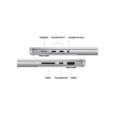 Ноутбук Apple MacBook Pro 14 A3426 M5 Pro Silver (MGDN4UA/A) - Ноутбуки  - Ноутбуки 