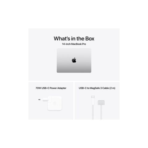 Ноутбук Apple MacBook Pro 14 A3426 M5 Pro Silver (MGDN4UA/A) - Ноутбуки  - Ноутбуки 