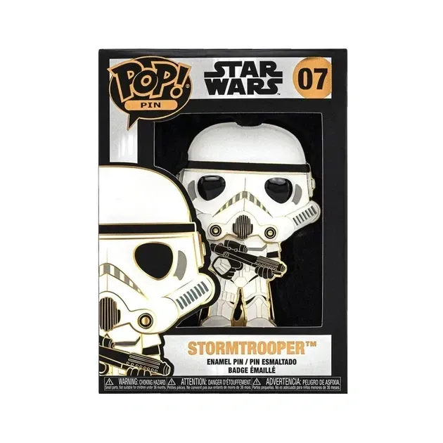 Значок Funko Pop Pins: Star Wars Stormtrooper фанко Зіркові війни Штурмовик 07