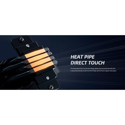 Кулер для процессора ID-Cooling FROZN A410 DK - Нулевой остаток (Feed)  - Нулевой остаток (Feed) 