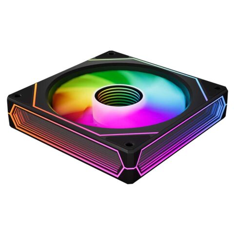 Кулер для корпуса Zezzio PRISM 6 Pro ARGB Black Reverse - Вентиляторы к корпусам  - Вентиляторы к корпусам 