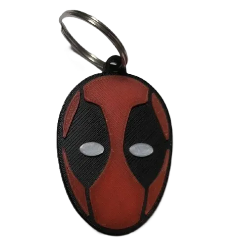 Брелок Marvel Deadpool Keychain Дедпул ABS пластик 5 см. №1 -   -  