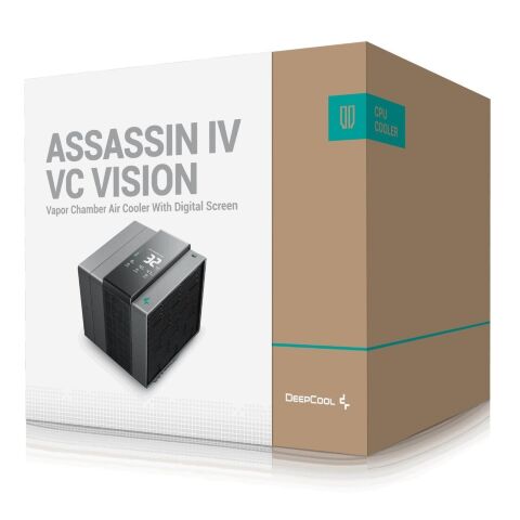 Кулер для процессора Deepcool Assassin IV VC VISION (R-ASN4-BKNVMD-G) - Нулевой остаток (Feed) - Нулевой остаток (Feed)