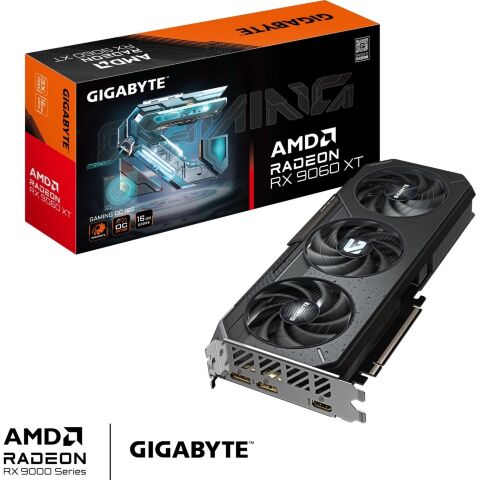 Видеокарта GIGABYTE Radeon RX 9060 XT 16Gb GAMING OC (GV-R9060XTGAMING OC-16GD) - Нулевой остаток (Feed) - Нулевой остаток (Feed)